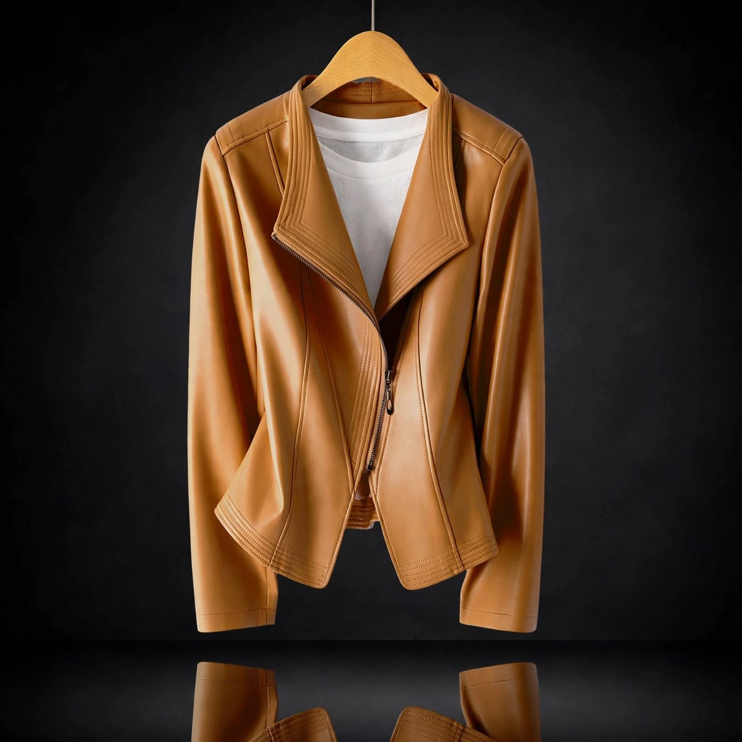 CAMILLA SHEEPSKIN LEATHER JACKET