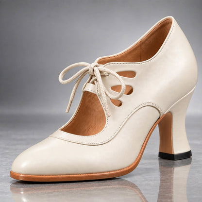 AUDREY LACE HEEL