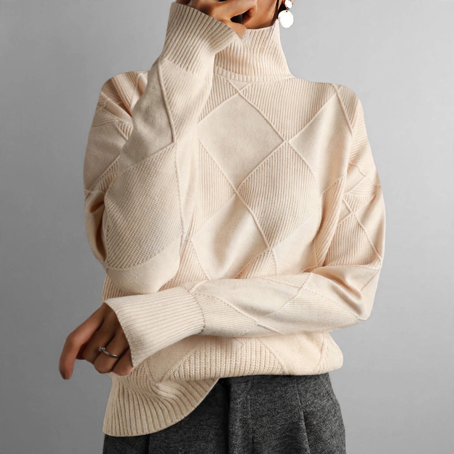 CECILIA CASHMERE TURTLENECK