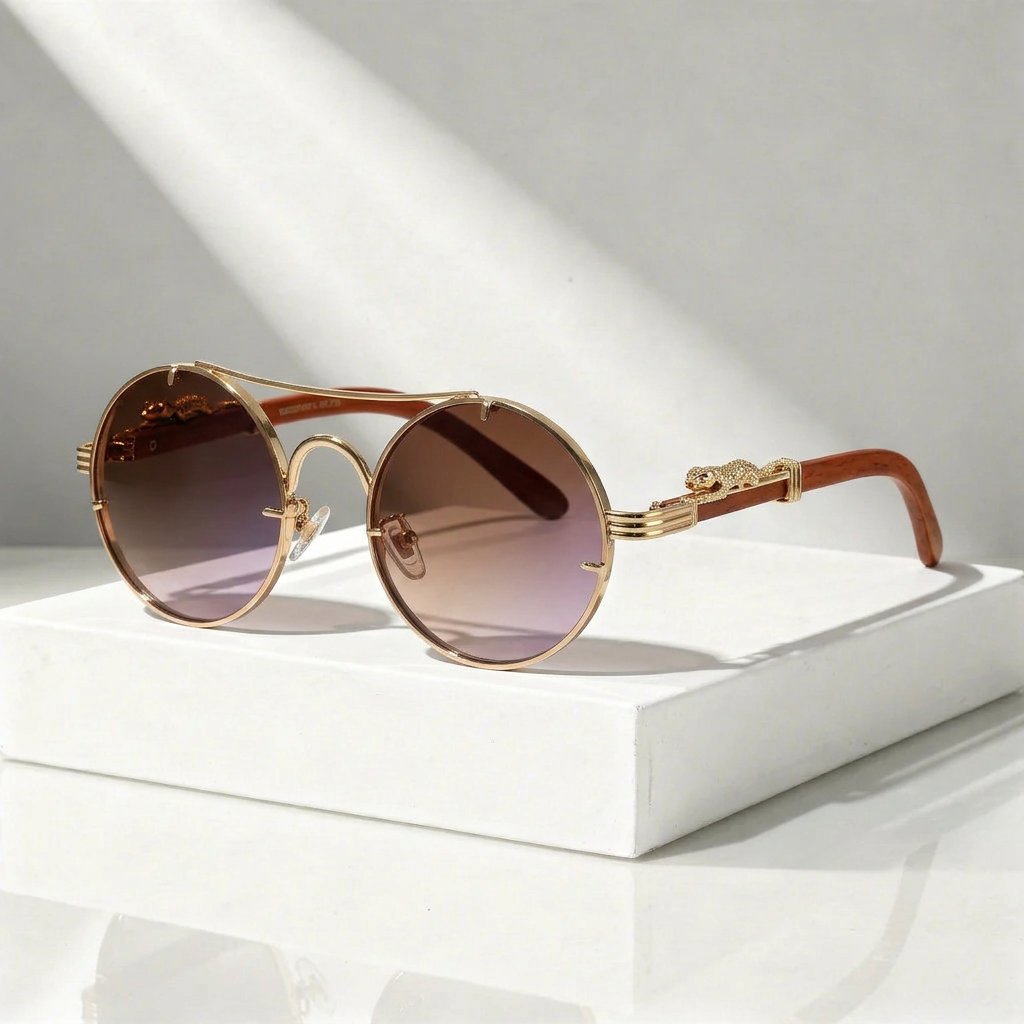 GOLDEN PANTHERA SUNGLASSES