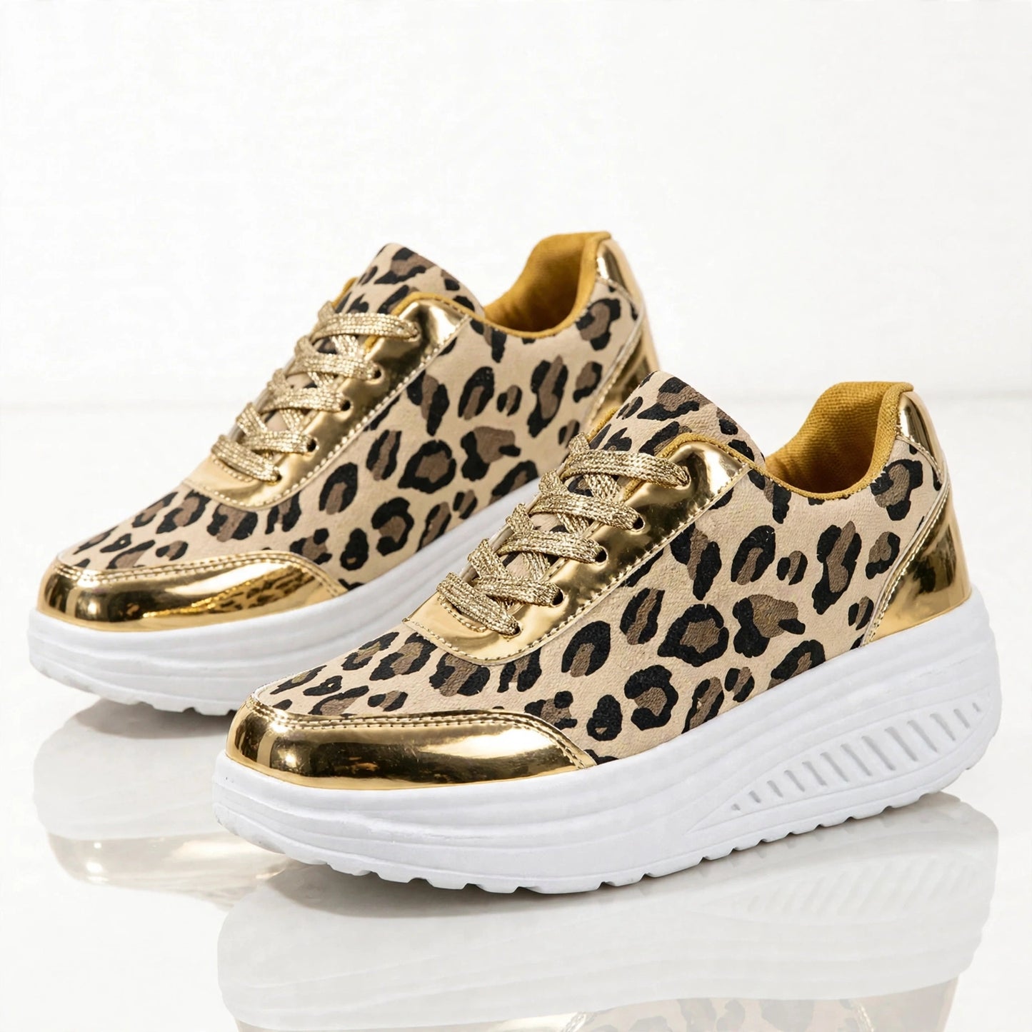 LORETTA LEOPARD SNEAKER