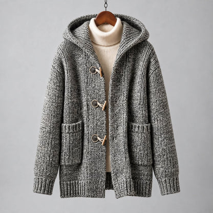FLINT HOODED CARDIGAN