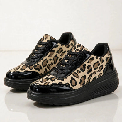 LORETTA LEOPARD SNEAKER