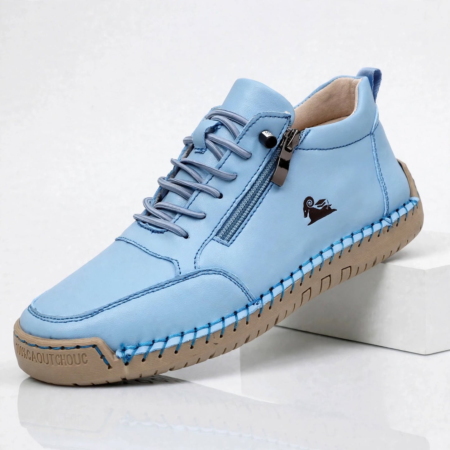 FAYE LEATHER SNEAKER