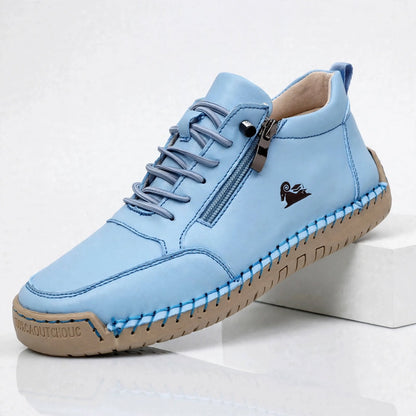 FAYE LEATHER SNEAKER