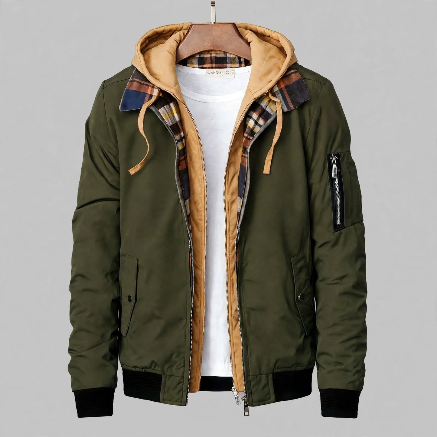 WESTON HOODED BOMBER JACKET