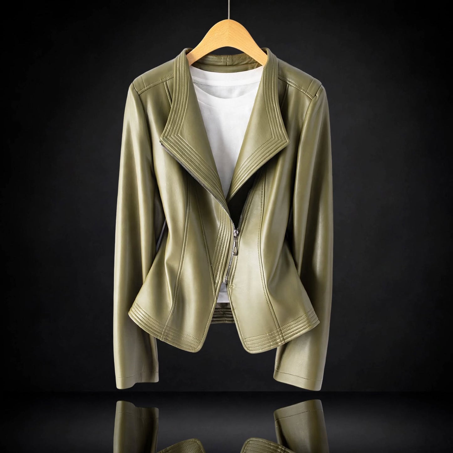 CAMILLA SHEEPSKIN LEATHER JACKET