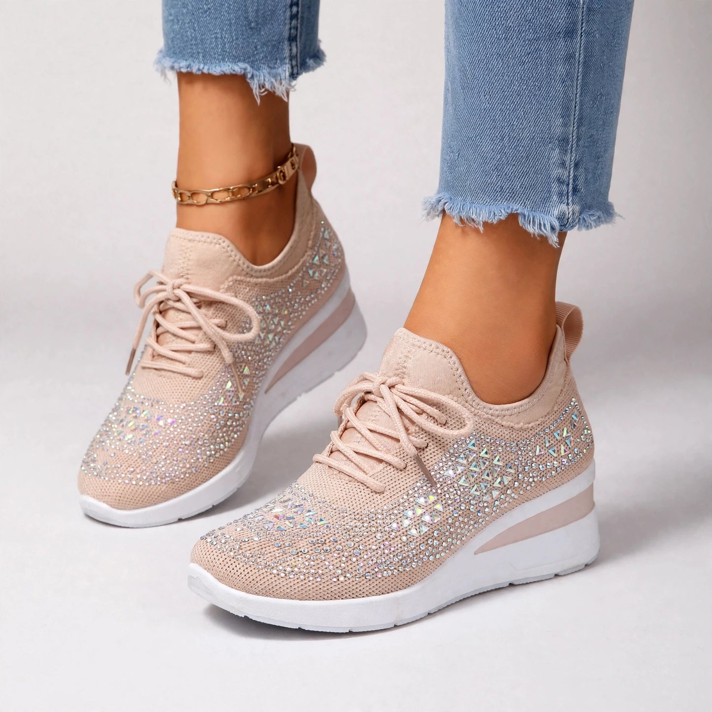 RAFAELA CRYSTAL SNEAKER