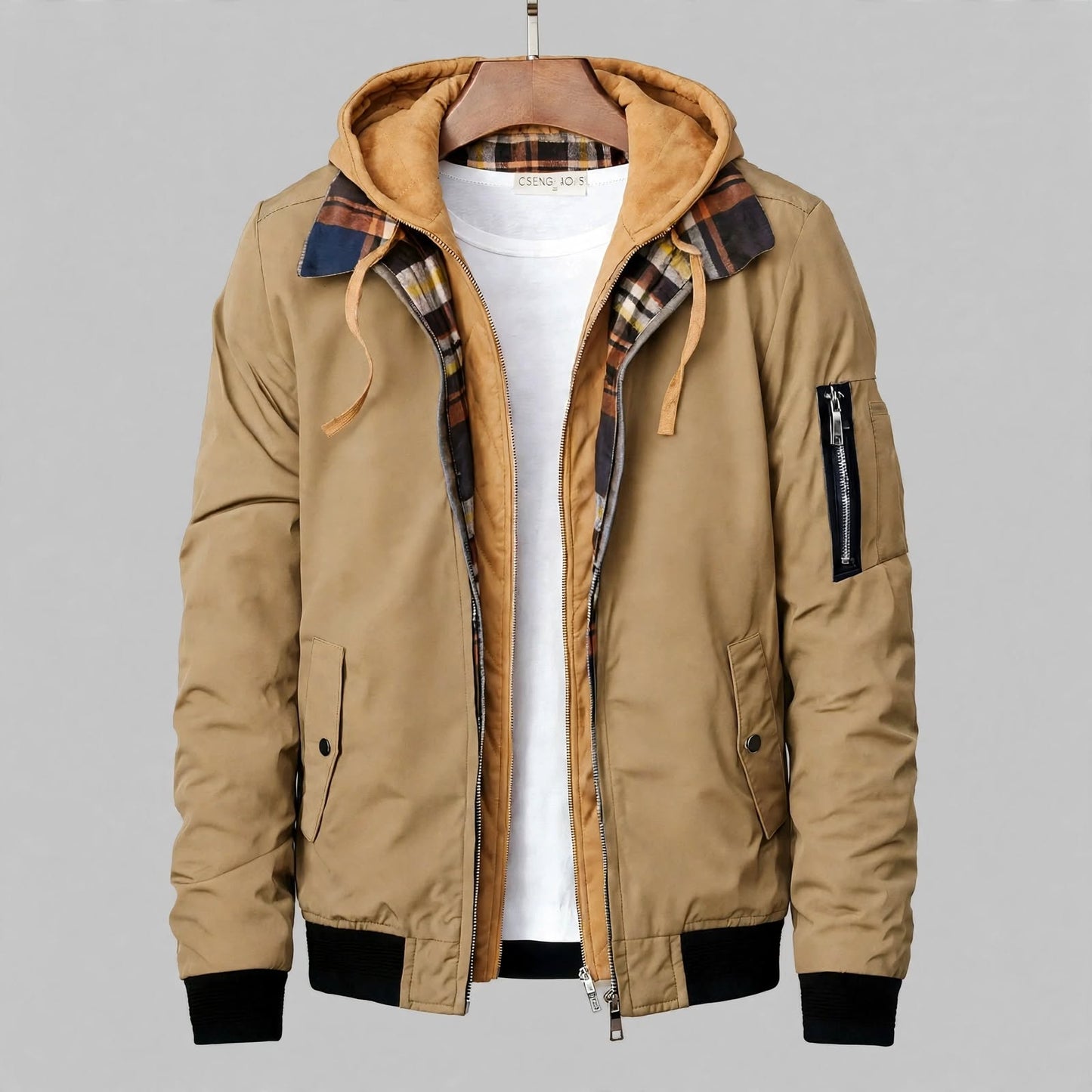 WESTON HOODED BOMBER JACKET