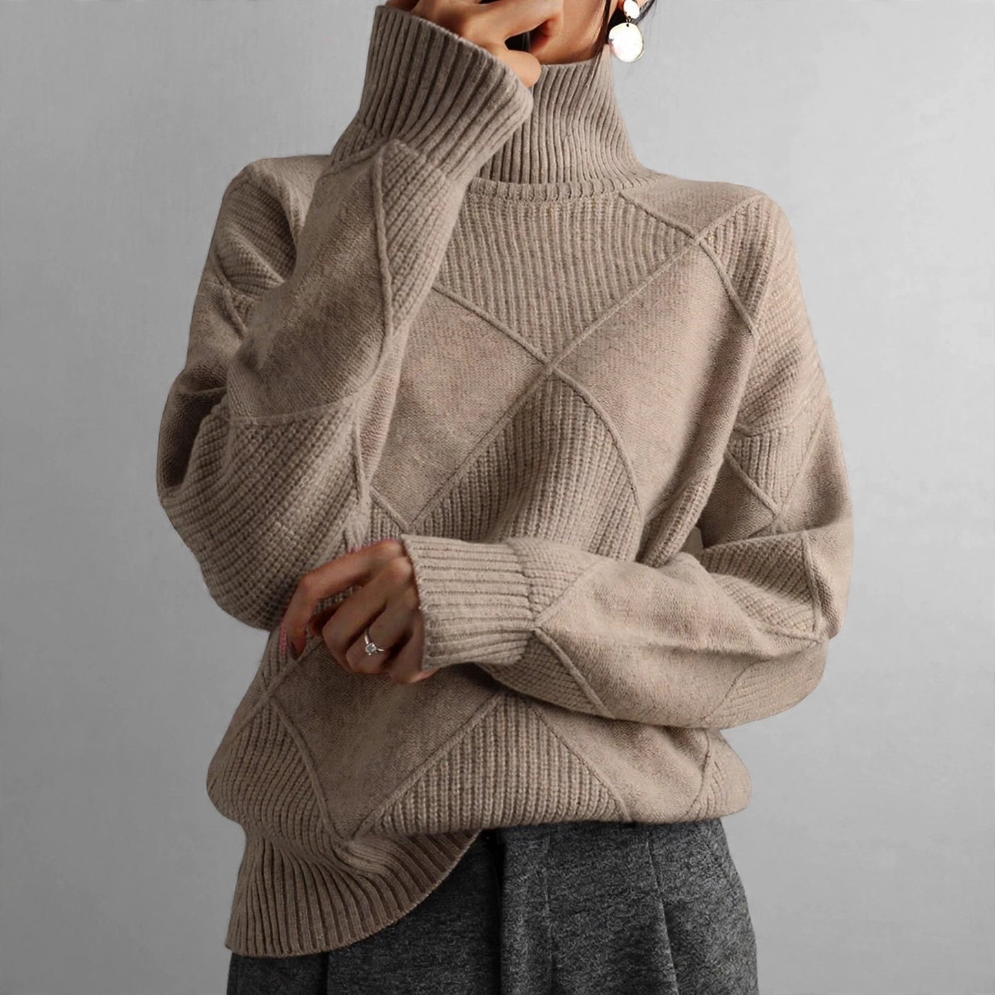 CECILIA CASHMERE TURTLENECK