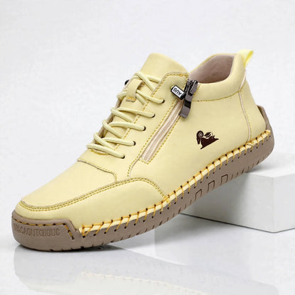 FAYE LEATHER SNEAKER