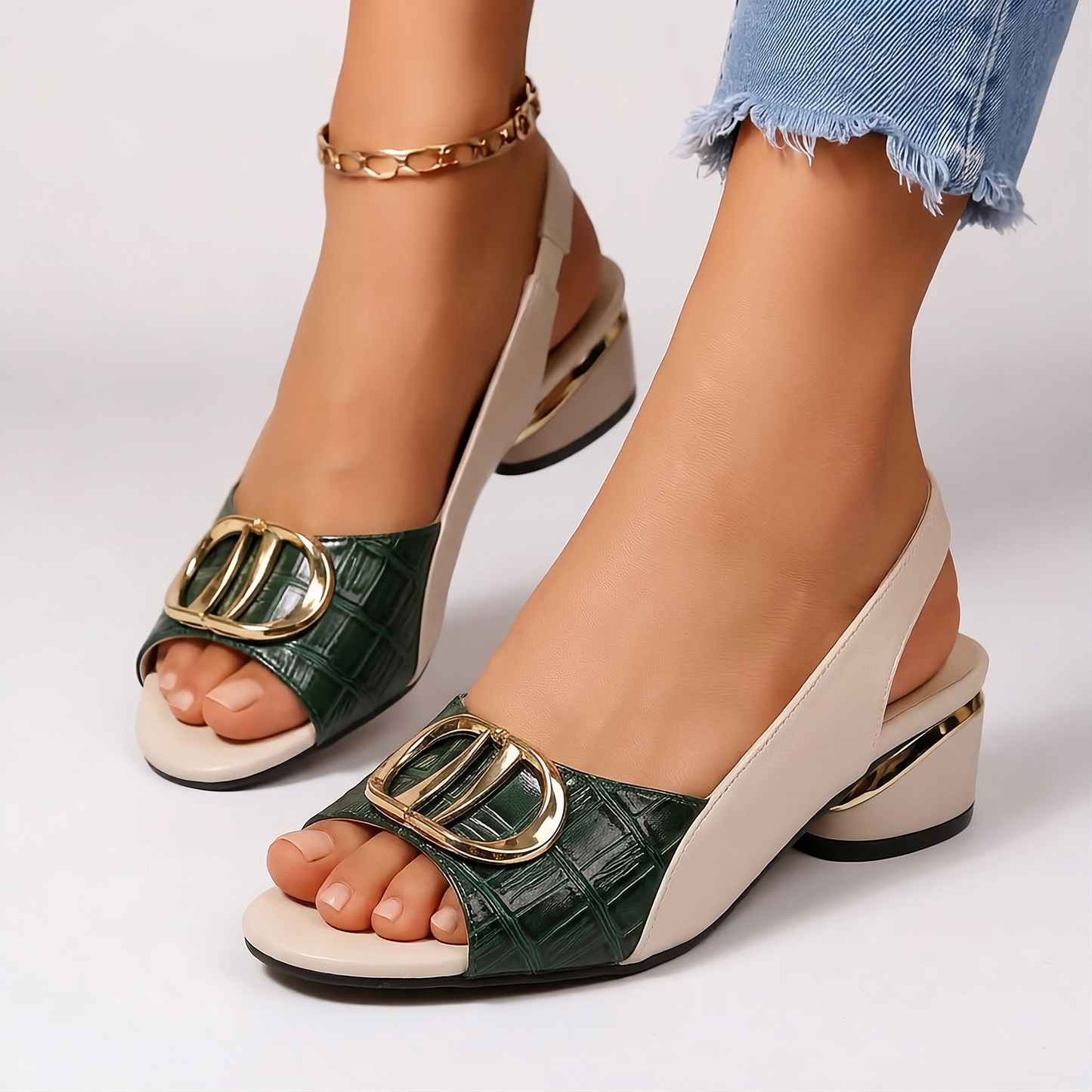 ROSALIE LEATHER SANDAL