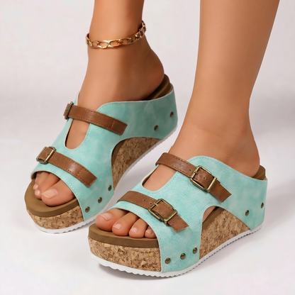 RENELLE LEATHER SANDAL