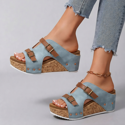 RENELLE LEATHER SANDAL