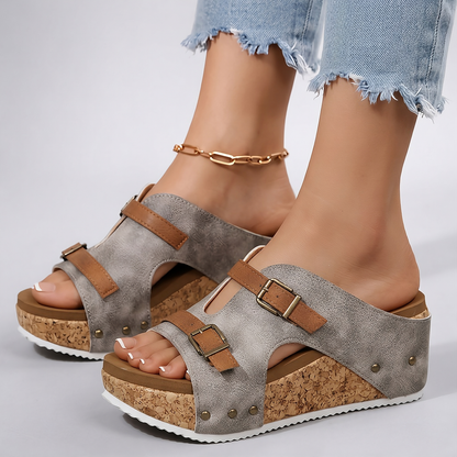 RENELLE LEATHER SANDAL