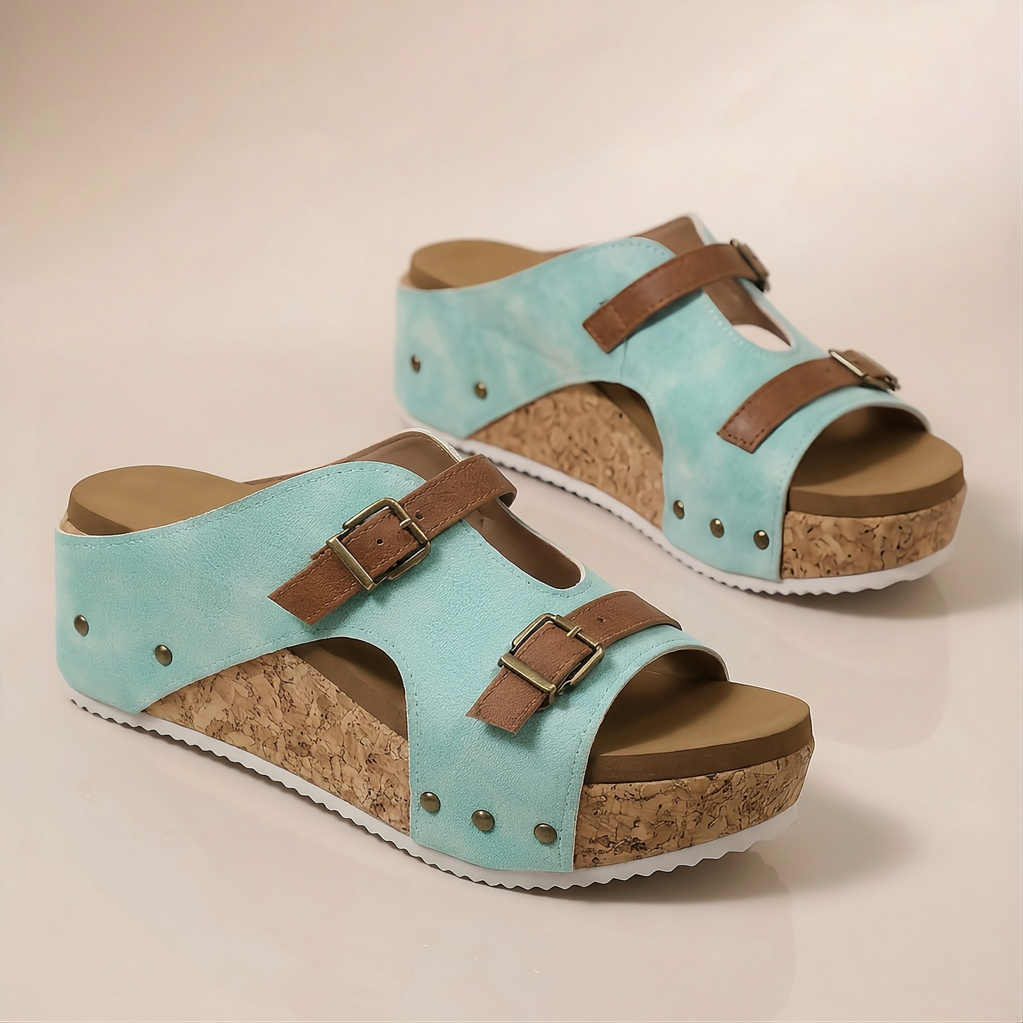 RENELLE LEATHER SANDAL