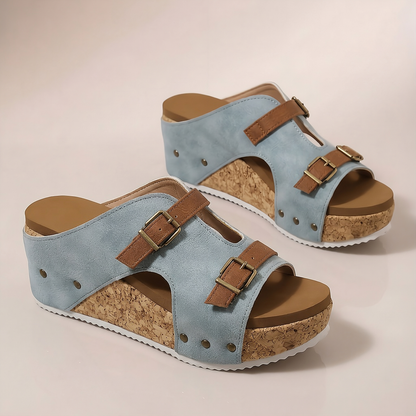 RENELLE LEATHER SANDAL