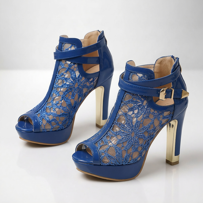 VIVAROSE LACE HEEL