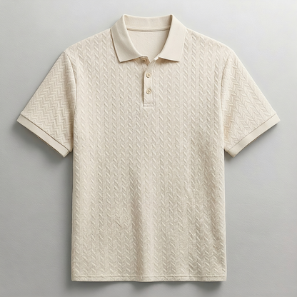BENNETT CABLE KNIT POLO