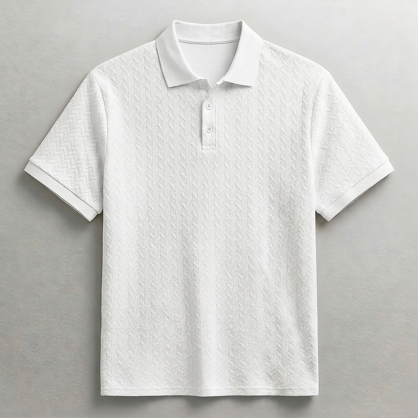 BENNETT CABLE KNIT POLO