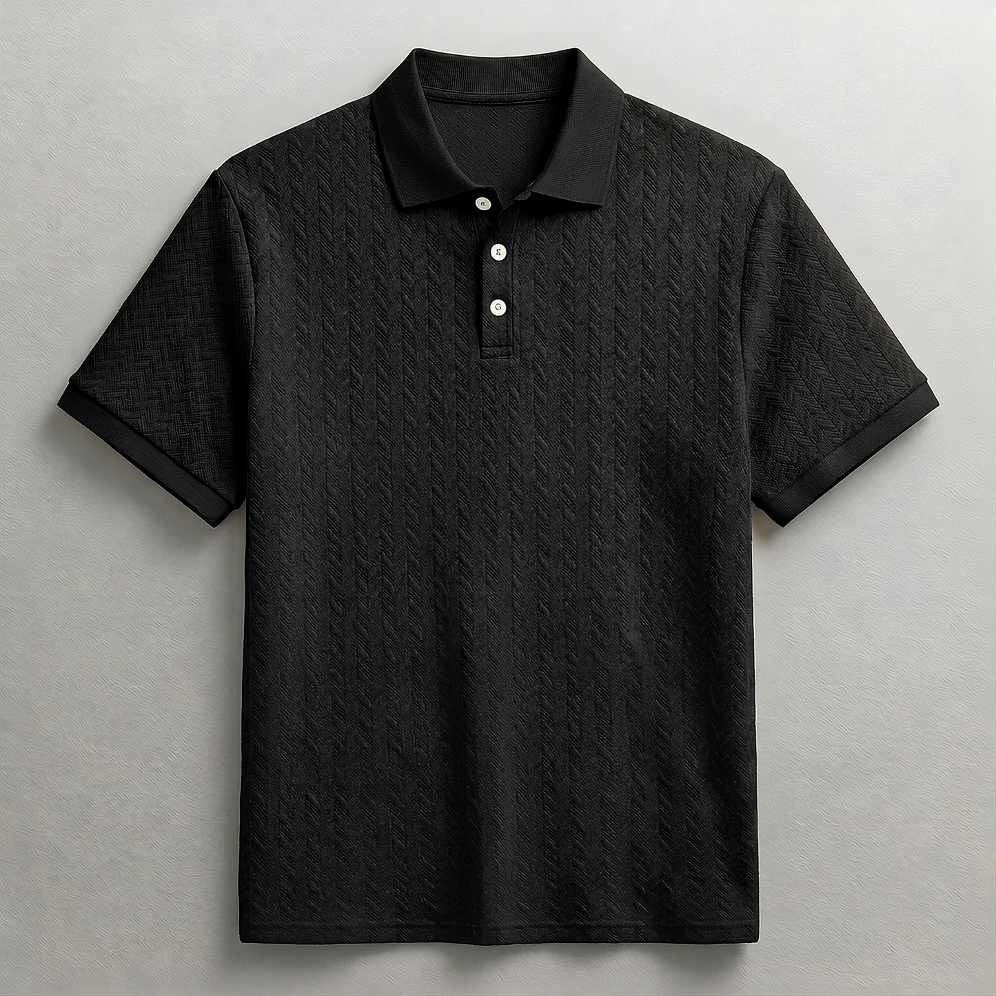 BENNETT CABLE KNIT POLO