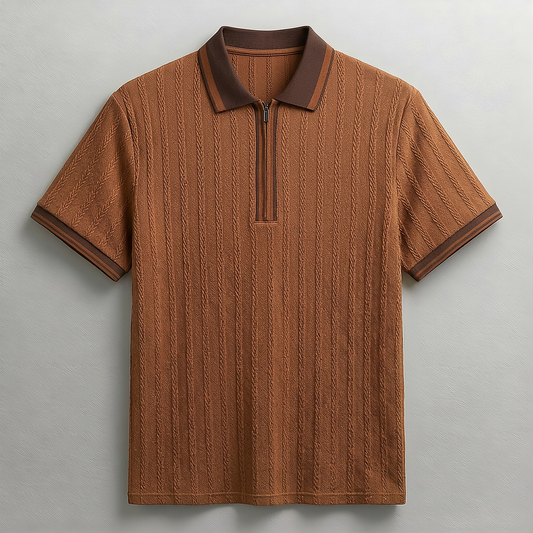 JASPER QUARTER ZIP POLO