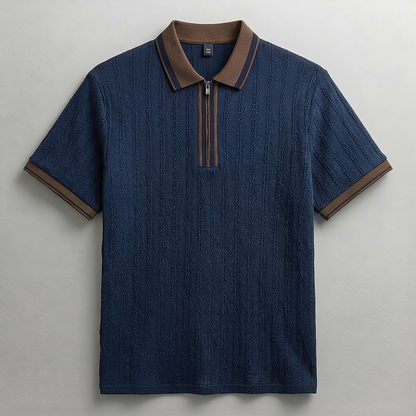 JASPER QUARTER ZIP POLO