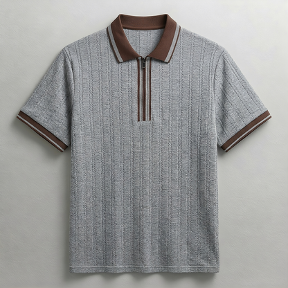 JASPER QUARTER ZIP POLO