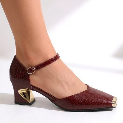 ZARINA GOLD HEEL