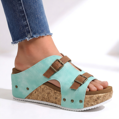 RENELLE LEATHER SANDAL