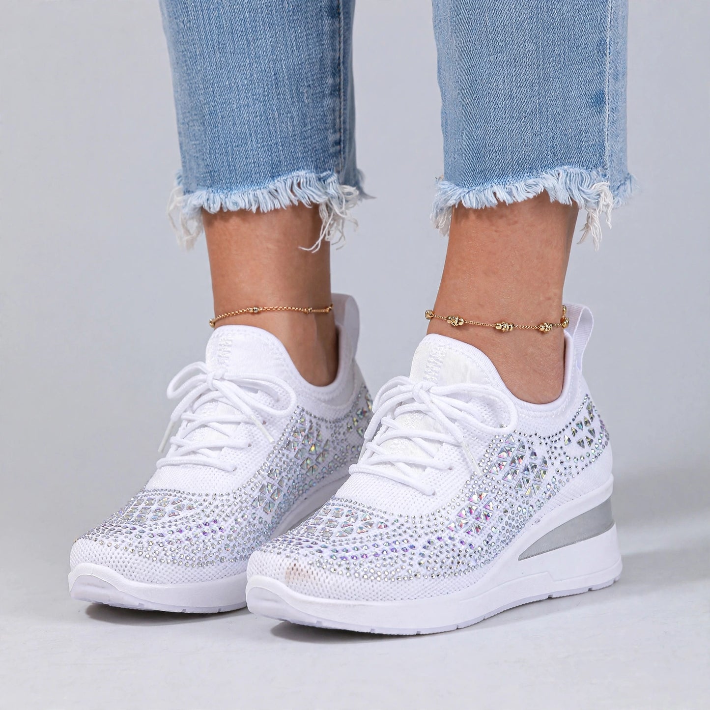 RAFAELA CRYSTAL SNEAKER